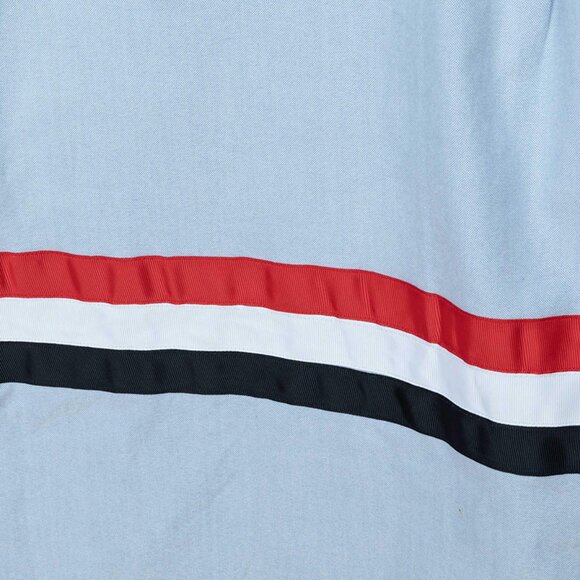 Thom Browne Blue Oxford Long Sleeved Shirt - Picture 9 of 10